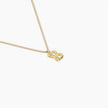 Duo Diamond Initial Necklace