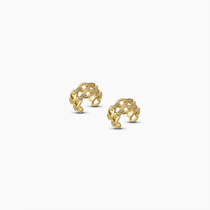 Link Edge Ear Cuffs