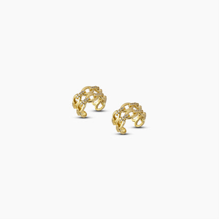 Link Edge Ear Cuffs