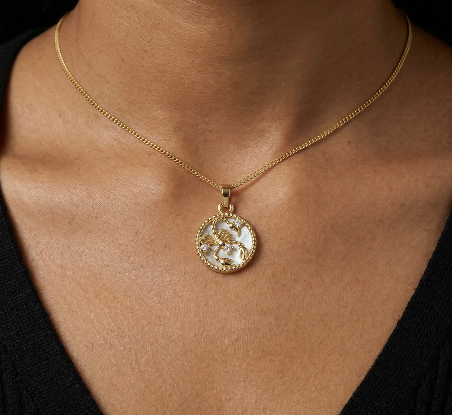 Scorpio Zodiac Pendant